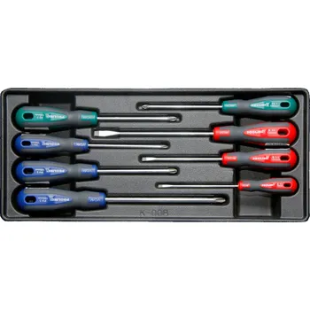 Šroubovák Zásobník na ploché šroubováky a šroubováky 8ks prázdný