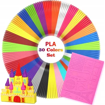 Filament Filamenty do 3D pera 1,75 mm PLA, 30 barev x 3 m