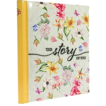 Fotoalbum Fotoalbum samolepicí 60stran DRS30 Gedeon FLOWER STORY žluté a300742