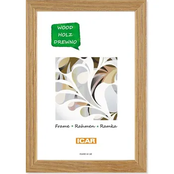 Rám na obraz Rámeček dřevěný Icar PINIA 00 18x24cm dub r040142