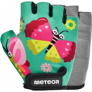 Cyklistické rukavice Cyklistické rukavice Meteor M zelené