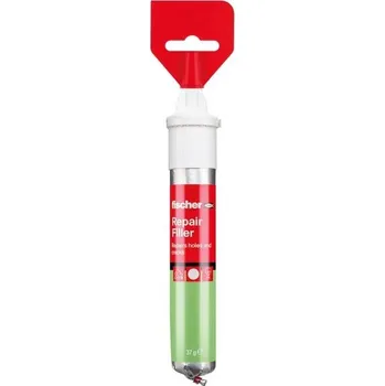 Fischer 3x Rychlý tmel s integrovanou špachtlí k zakrytí otvorů a prasklin ve zdi, připraveno k