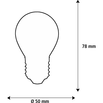 Lampička SEGULA LED Elegant Line E27 3W Golfový míček 2 700 K Žárovka stmívatelné