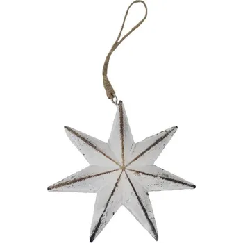 Vánoční dekorace Hvězda k zavěšení D7243