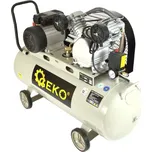 Olejový vzduchový "V" kompresor dvouválcový, řemenový, 100 l, 230V Geko G80309
