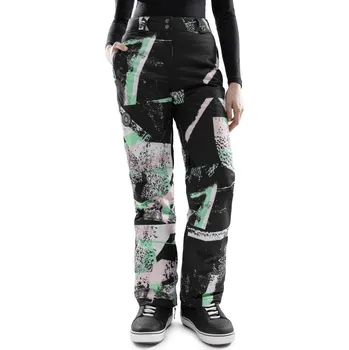 Snowboardové kalhoty SIROKO Snowboardové kalhoty damské P1-W Groove 2XS VÍCEBAREVNÁ