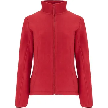 Dámská casual bunda Artic dámská fleecová celorozepínací bunda - Červená, M