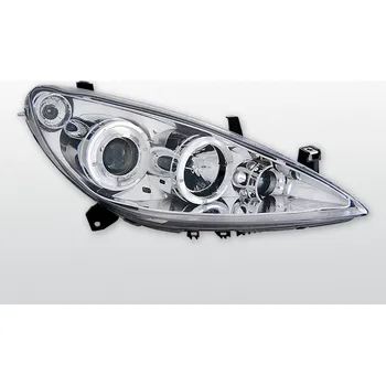 Osvětlení automobilu Přední světla, PEUGEOT 206, 2002-> (77.LPPE07)