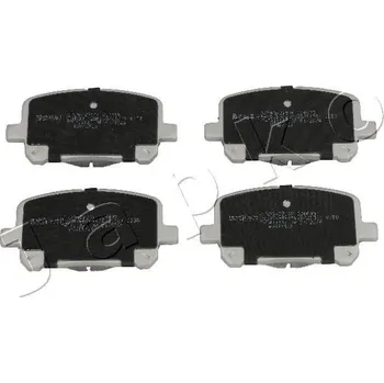 Brzdová destička Sada brzdových destiček, kotoučová brzda JAPKO 50270