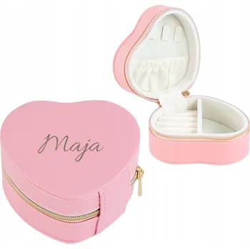 Šperkovnice Šperkovnice na bižuterii DÁREK organizér pouzdro malé elegantní GRAVÍROVÁNÍ SOLIER