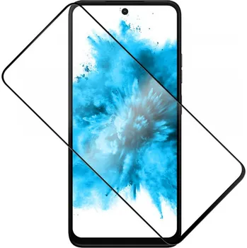 Ochranné tvrzené sklo FIXED Full-Cover pro Motorola Moto G35 5G, černé