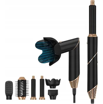 Fén Fén a kulma 6v1 1000W – Multifunkční sada pro péči o vlasy