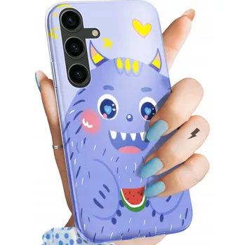 Pouzdro na mobilní telefon Hello Case pro Samsung Galaxy S24 s fialovým Zadní Kryt