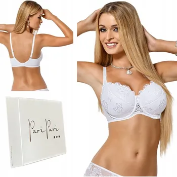 Dámské oblečení Paripari push-up podprsenka bílá velikost 85D