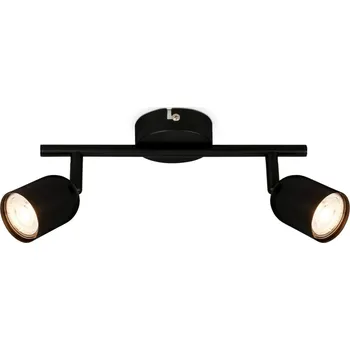 Bodové svítidlo BRILONER Bodové svítidlo Spot, 27,5 cm, 2x GU10, max. 9W, černá 2145025