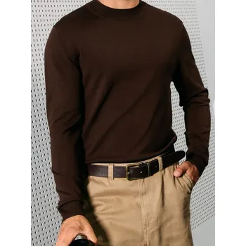 Pánská móda Sinsay - Svetr s&nbsp;dlouhými rukávy - burgundy - 774FZ-83X - 774FZ-83X-XL-1