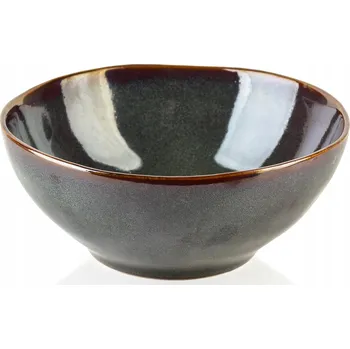 Keramický talíř NA POLÉVKU Miska NA SALÁT 350 ml, 15 x 6 cm - NATURE