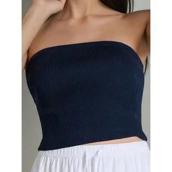 Sinsay - Bandeau top - námořnická modrá - 654AL-59X - 654AL-59X-M