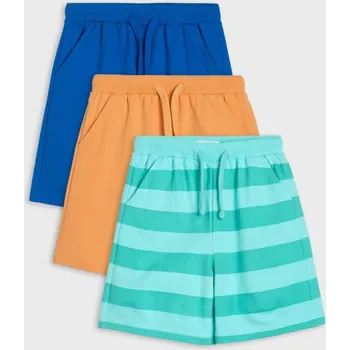 Oblečení a móda Sinsay - Sada 3&nbsp;kraťas - tyrkysová - 156DX-66X - 156DX-66X-116