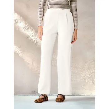 Dámská móda Sinsay - Kalhoty - krémová - 782EX-01X - 782EX-01X-XS