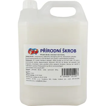 Přípravek na praní GO! Přírodní škrob 5 l