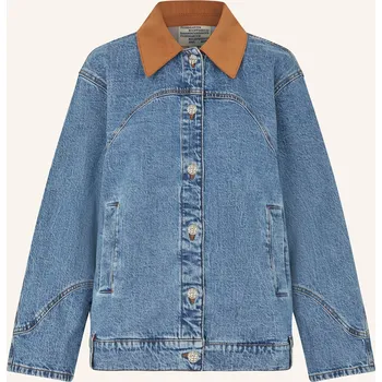 Dámský blejzr Baum Und Pferdgarten Dámská Džínová Bunda Bayson, modrá /...