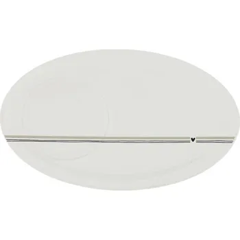 Bastion Collections Podšálek ESPRESSO two stripes in black/titane, 17x10,5cm b370034