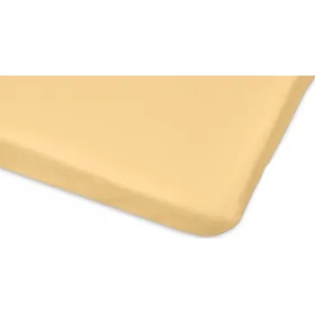 Prostěradlo Bavlněné prostěradlo 60x120cm - žlutá, 120x60cm