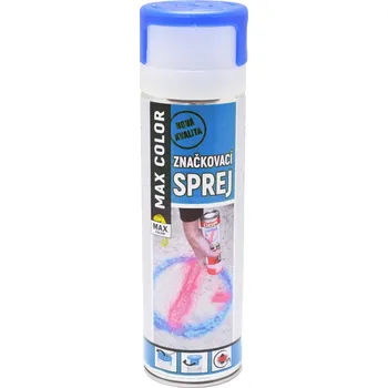 Barva ve spreji Max Color značkovací sprej, světle modrá, 500 ml