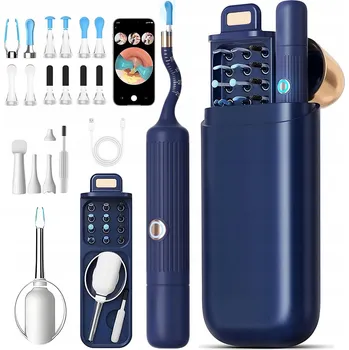 Bezpečnostní kamera ČISTIČ UŠÍ S KAMEROU WIFI A FLEXIBILNÍM SILIKONOVÝM NÁSTAVCEM