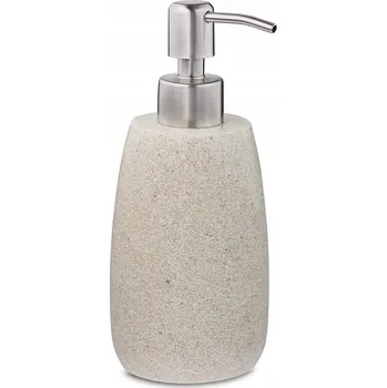 Ruční dávkovač mýdla stojací Relaxdays 301 ml béžový