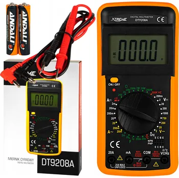 Ruční multimetr Xtreme DT9208A