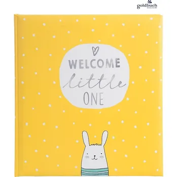 Fotoalbum klasik 60stran Goldbuch 15180U WELCOME LITTLE ONE žluté a330410