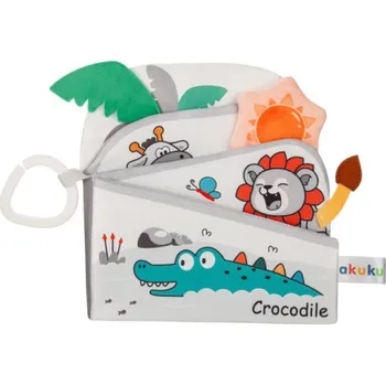 Hračka pro nejmenší Senzorická knížka pro miminka Zoo