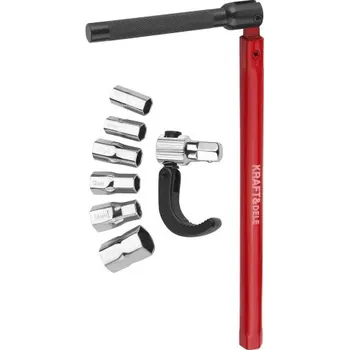 Kraft&Dele KD5986 Univerzální lámací klíč 8v1 | 8 rozměrů, vysokouhlíková ocel, ergonomický design, mechanismus lámání