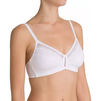 Dámské oblečení Dámská podprsenka Cotton Beauty N bílá - Triumph WHITE 95B