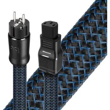 Napájecí kabel Audioquest Monsoon XTRM (C-13) 2m (Stíněný napájecí kabel s dílny Gartha Powella s EU koncovkou IEC C-19)