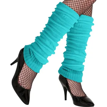 Dámské návleky na nohy, azurové