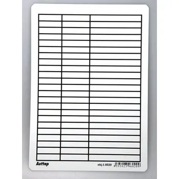 Psací podložka Tempo Podložka do sešitů A5 PVC - linka / čtvereček