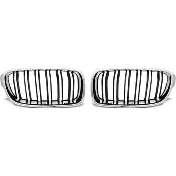 Karosérie Přední maska, BMW 3, F30, F31, 2011-2018, Chrome-Black (58.GRBM86)