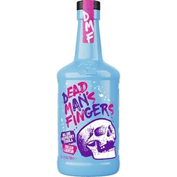 Likér Dead Man´s Fingers Blueraspberry Tequila Cream Liqueur 15% 0,7 l (holá láhev)