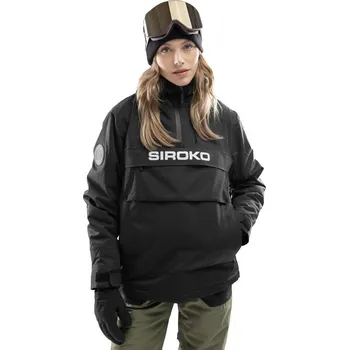 SIROKO Dámská snowboardová bunda W6 Bruson 2XS ČERNÁ