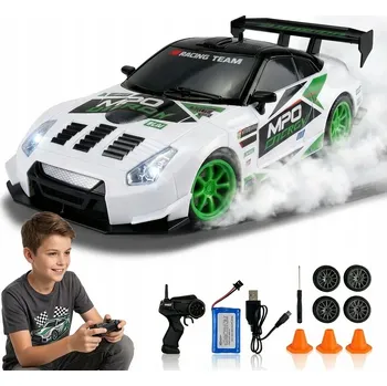 RC model auta DÁLKOVĚ OVLÁDANÉ VELKÉ AUTO DRIFT CAR + KOLA