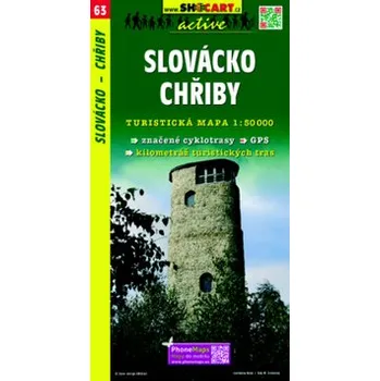 kolektiv autorů Slovácko Chřiby 1:50 000 Stav: Nová - lehce poškozená