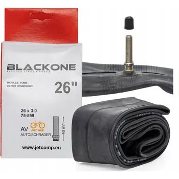 Duše na kolo Duše BlackONE FAT BIKE 26"x3.0 (75-559) AV-40mm