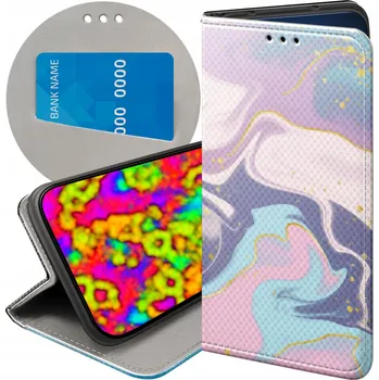 Pouzdro na mobilní telefon Flipové pouzdro Hello Case pro Xiaomi Redmi Note 12 4G fialové