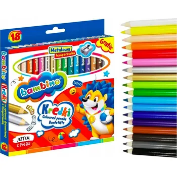 Pastelka Pastelky St. Majewski 18 ks