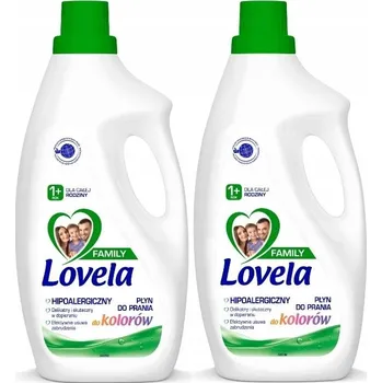 Prací gel LOVELA Family tekutý prací prostředek na barevné prádlo 2 x 1,85L (56 praní)
