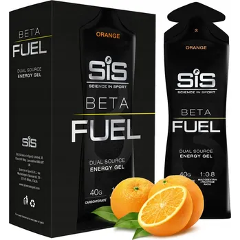 10x SIS energetický gel Beta Fuel 60 ml pomeranč energy gel sacharidy