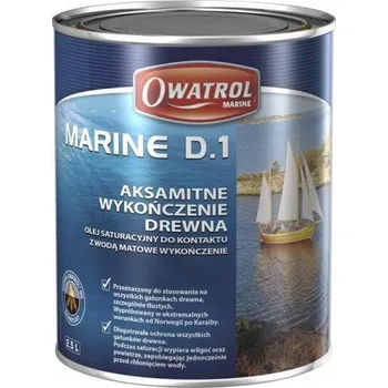 Olej na dřevo Impregnační olej na dřevo Owatrol D1 2,5 l